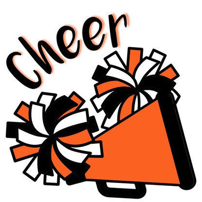 Cheerleader pendant necklace
