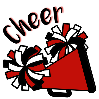 Cheerleader pendant necklace