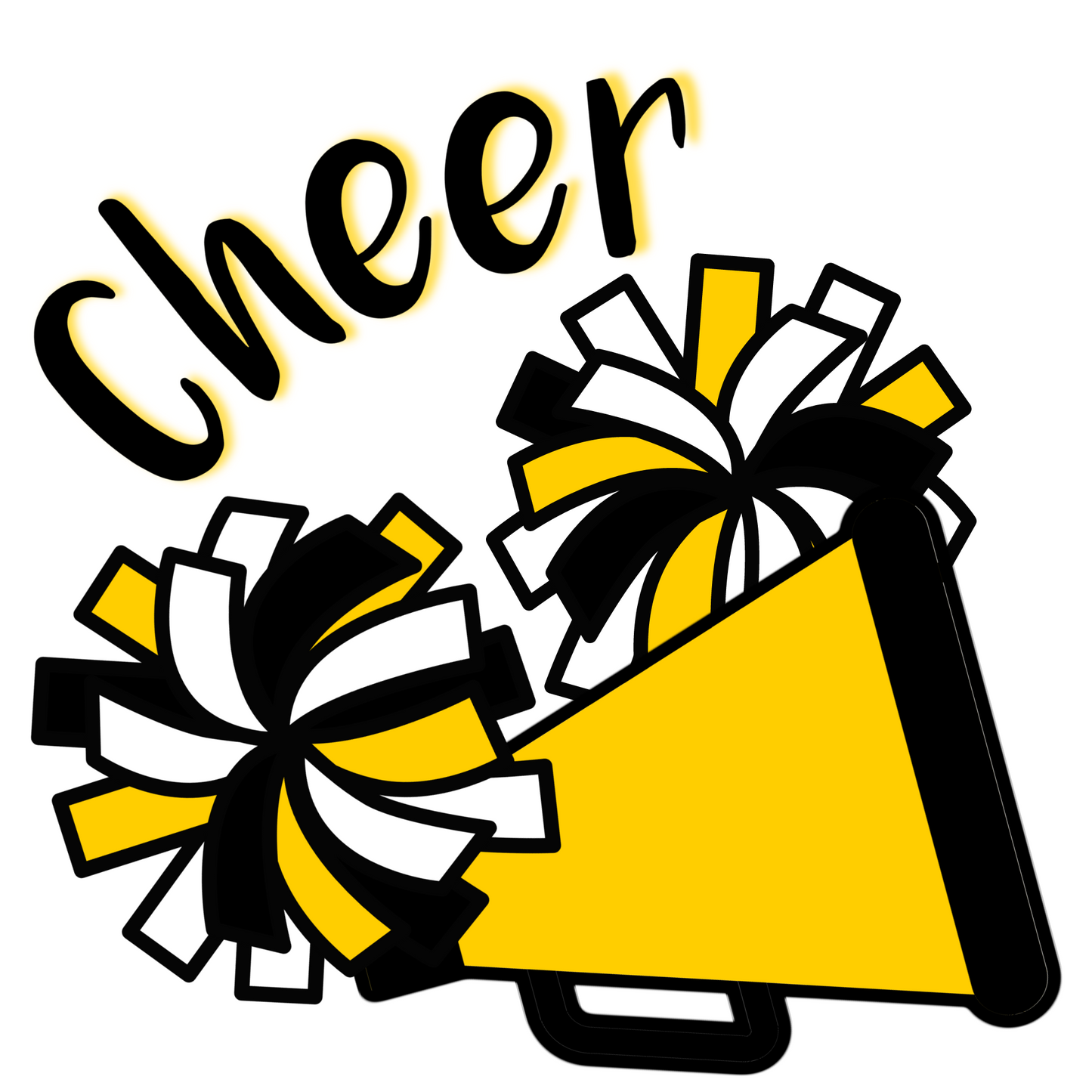 Cheerleader pendant necklace