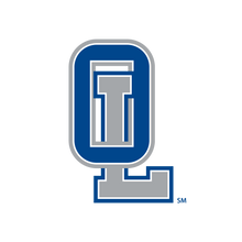Load image into Gallery viewer, Olentangy HIGH SCHOOL logo pendant silver necklace
