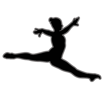 Gymnastics stud earrings