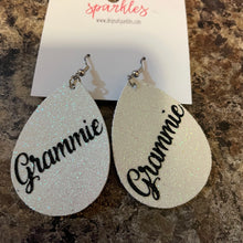 Load image into Gallery viewer, CUSTOM ORDER: (1 color) single layer faux leather earrings
