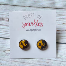 Load image into Gallery viewer, Buckeye Valley schools stud earrings
