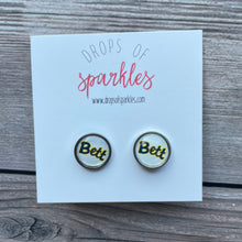 Load image into Gallery viewer, Custom stud earrings (Made to order!)
