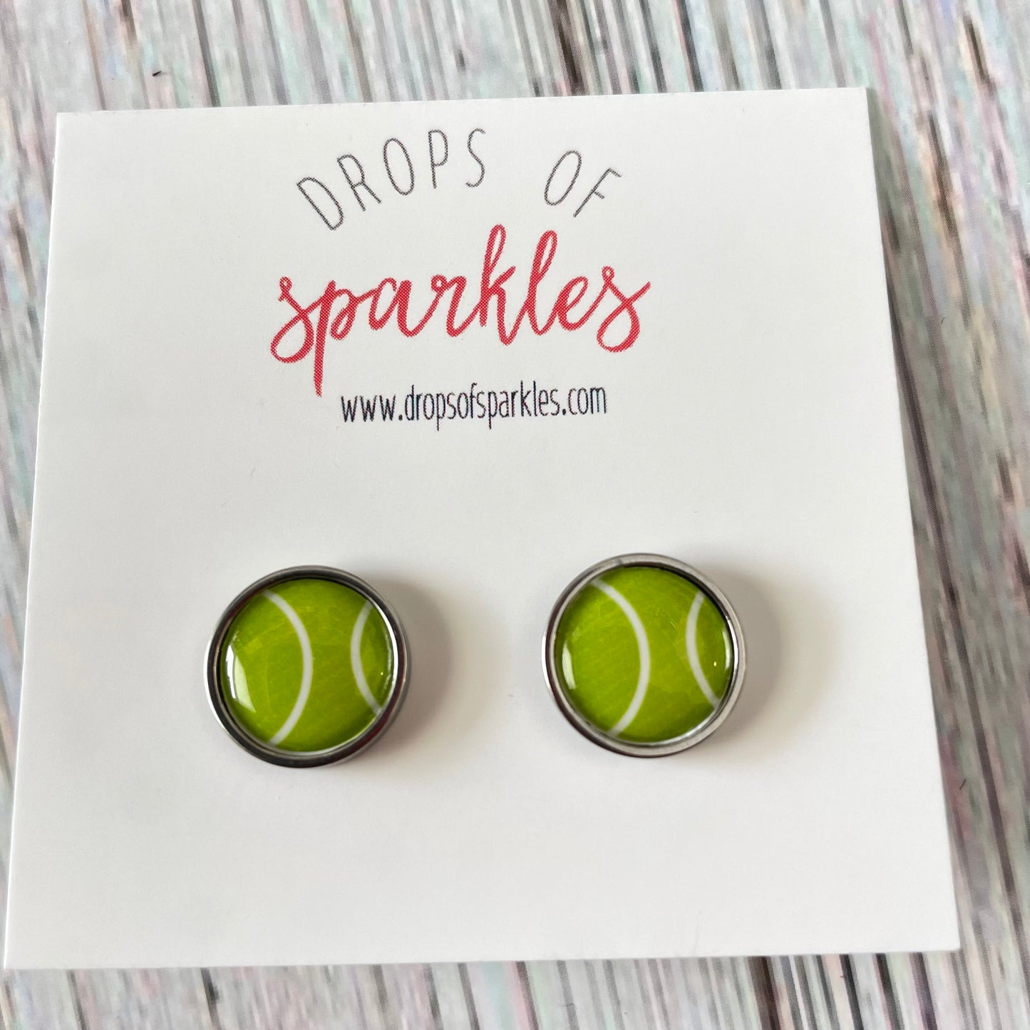 Sports studs earrings