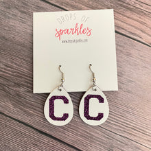 Load image into Gallery viewer, CUSTOM ORDER: (1 color) single layer faux leather earrings
