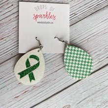 Load image into Gallery viewer, CUSTOM ORDER: (1 color) single layer faux leather earrings

