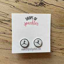 Load image into Gallery viewer, Gymnastics stud earrings
