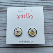 Load image into Gallery viewer, Custom stud earrings (Made to order!)
