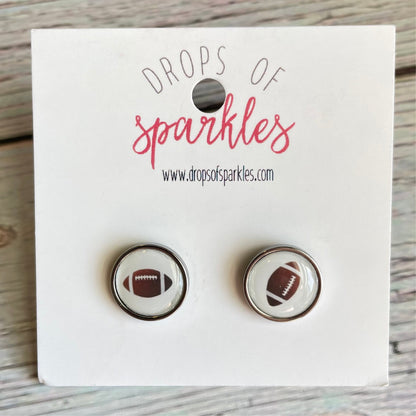 Sports studs earrings