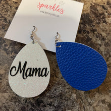 Load image into Gallery viewer, CUSTOM ORDER: (1 color) single layer faux leather earrings
