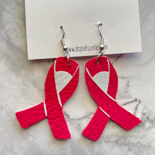 Load image into Gallery viewer, CUSTOM ORDER: (1 color) single layer faux leather earrings
