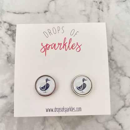 Custom stud earrings (Made to order!)
