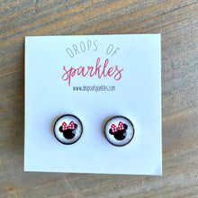 Load image into Gallery viewer, Florida &quot;mouse&quot; inspired stud earrings

