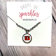 Load image into Gallery viewer, Cincinnati Bengals necklace
