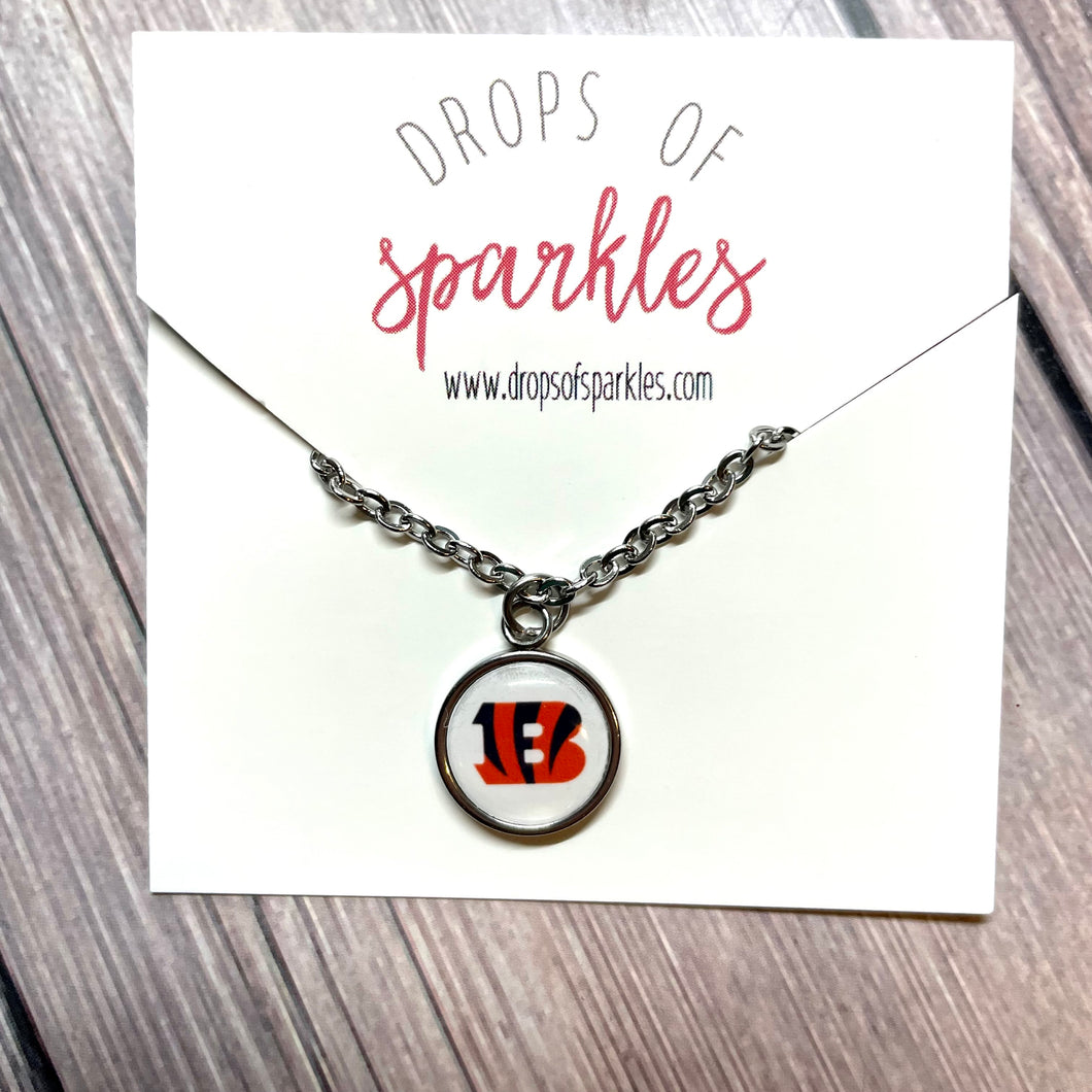 Cincinnati Bengals necklace