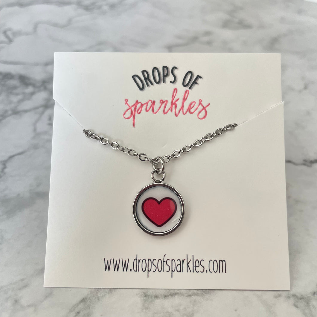 Hearts pendant necklace
