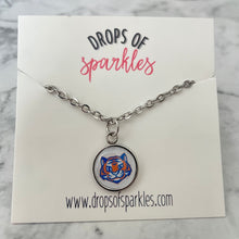Load image into Gallery viewer, Olentangy ELEMENTARY silver pendant necklace
