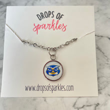 Load image into Gallery viewer, Olentangy ELEMENTARY silver pendant necklace
