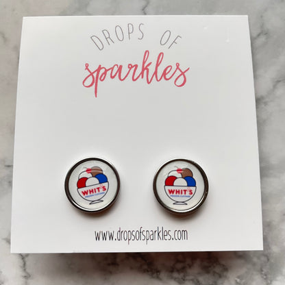 Custom stud earrings (Made to order!)