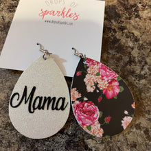 Load image into Gallery viewer, CUSTOM ORDER: (1 color) single layer faux leather earrings
