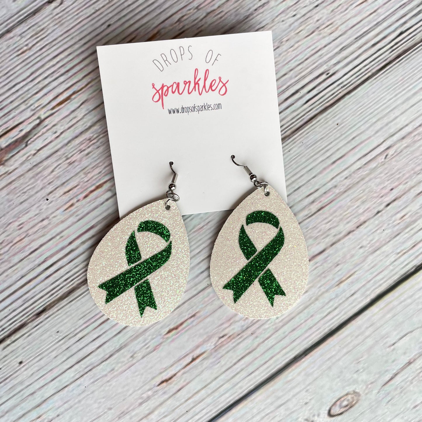 CUSTOM ORDER: (1 color) single layer faux leather earrings