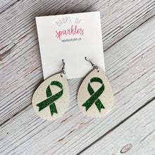 Load image into Gallery viewer, CUSTOM ORDER: (1 color) single layer faux leather earrings
