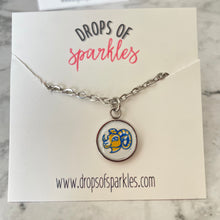 Load image into Gallery viewer, Olentangy ELEMENTARY silver pendant necklace
