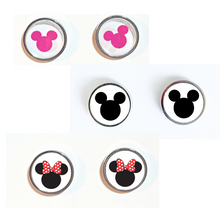 Load image into Gallery viewer, &#39;mouse inspired&#39; stud earrings
